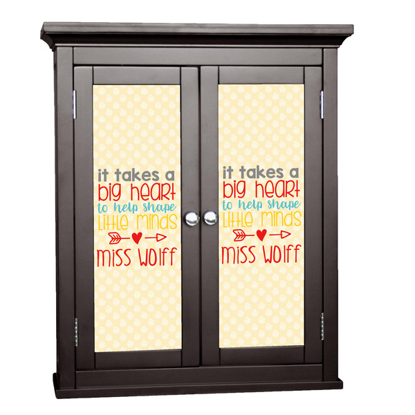 Custom Teacher Gift Cabinet Decal - Small (Personalized)