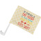 Teacher Quotes and Sayings Car Flag w/ Pole
