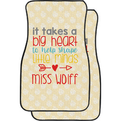 Teacher Gift Car Floor Mats (Personalized)