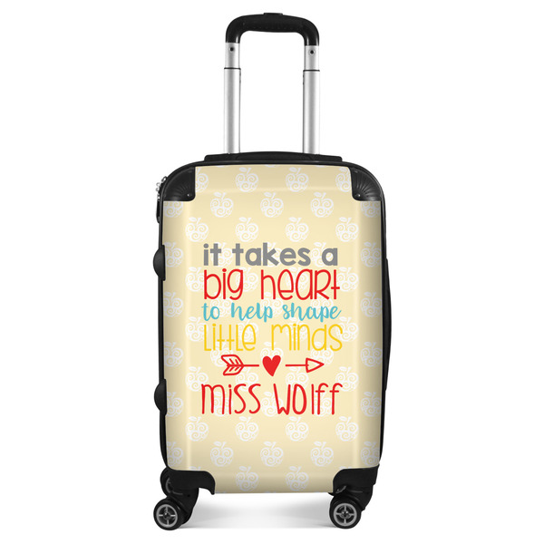 Custom Teacher Gift Suitcase - 20" Carry On (Personalized)