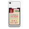Teacher Quotes and Sayings Cell Phone Credit Card Holder w/ Phone