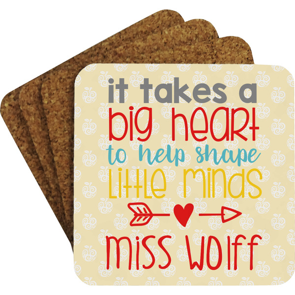 Teacher Quotes and Sayings Coaster Set (Personalized)