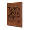 Teacher Gift Leatherette Journal (Personalized)
