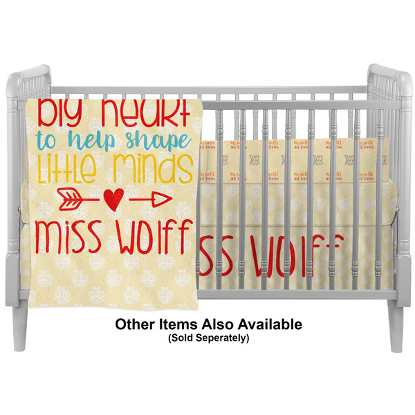 Teacher Quotes and Sayings Crib - Profile Sold Seperately