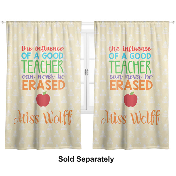Teacher Quotes and Sayings Curtains Double