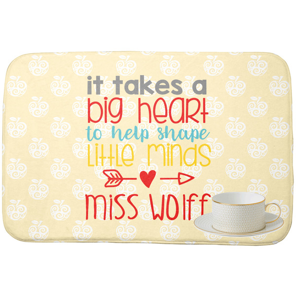 Teacher Quotes and Sayings Dish Drying Mat