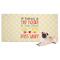 Teacher Gift Dog Towel (Personalized)