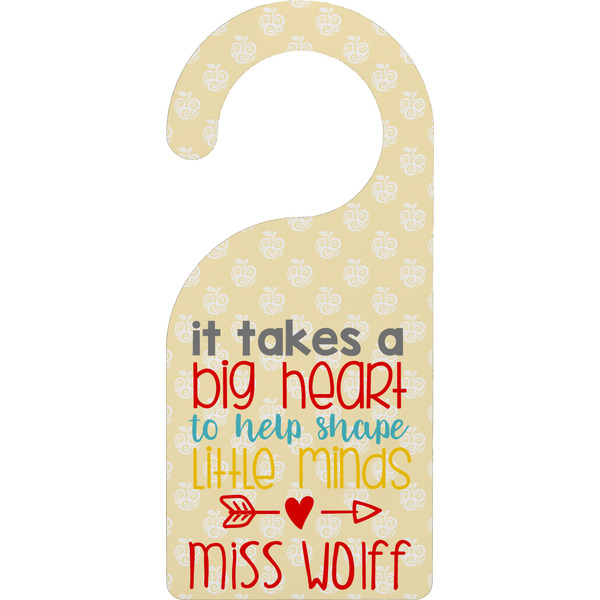 Custom Teacher Gift Door Hanger (Personalized)