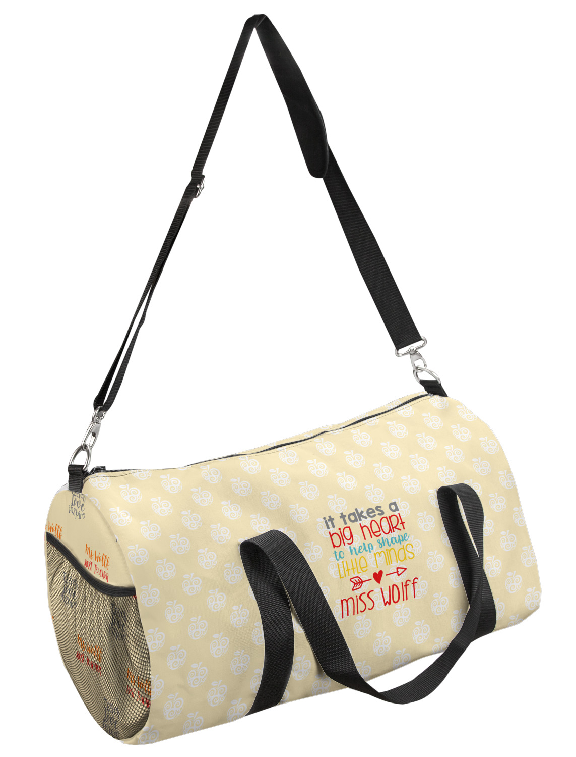 Custom Teacher Quote Duffel Bag (Personalized) YouCustomizeIt
