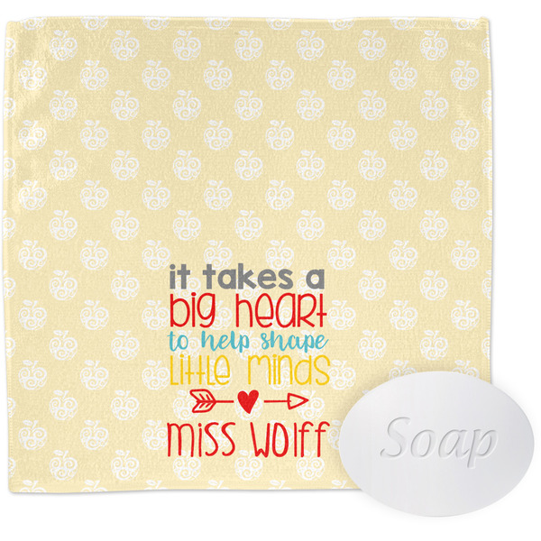 Custom Teacher Gift Washcloth (Personalized)