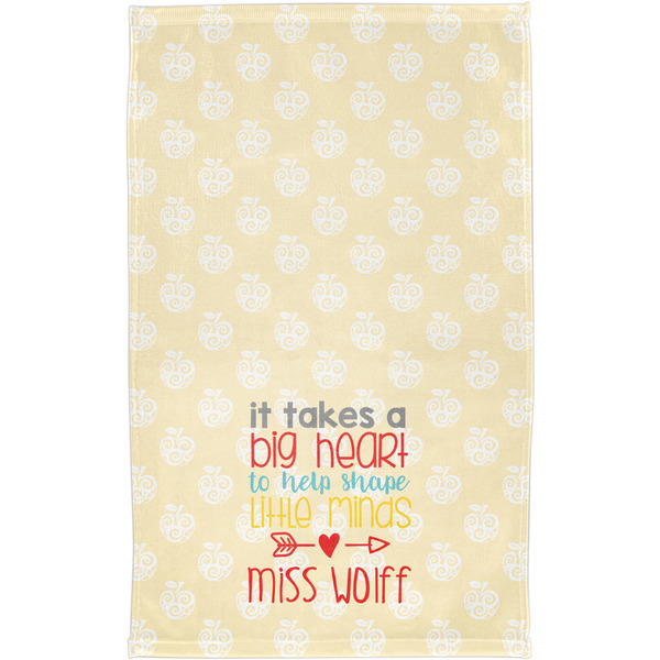 Teacher Quotes and Sayings Finger Tip Towel - Full View