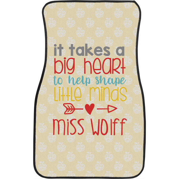 Teacher Quotes and Sayings Front Seat Car Mat