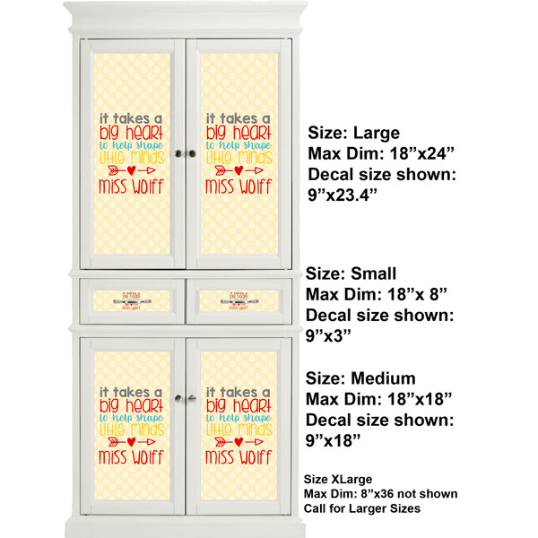 Teacher Quotes and Sayings Full Cabinet (Show Sizes)