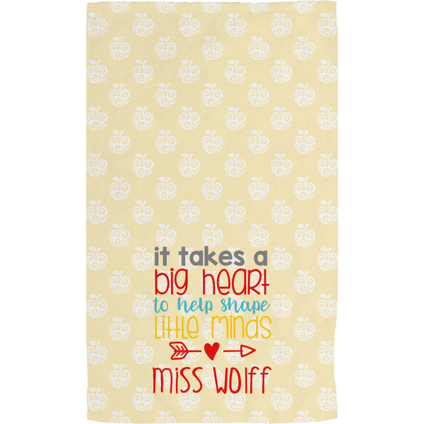 Teacher Quotes and Sayings Hand Towel (Personalized) Full