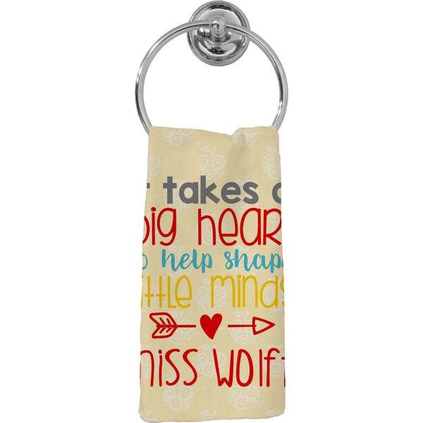 Custom Teacher Gift Hand Towel - Full Print (Personalized)