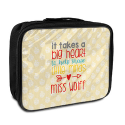 Teacher Quote Insulated Lunch Bag (Personalized)