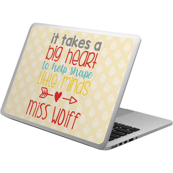 Custom Teacher Gift Laptop Skin - Custom Sized (Personalized)