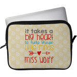 Teacher Gift Laptop Sleeve / Case - 11" (Personalized)