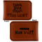 Teacher Quotes and Sayings Leatherette Magnetic Money Clip - Front and Back