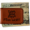 Teacher Quotes and Sayings Leatherette Magnetic Money Clip - Front