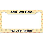 Teacher Gift License Plate Frame - Style B (Personalized)