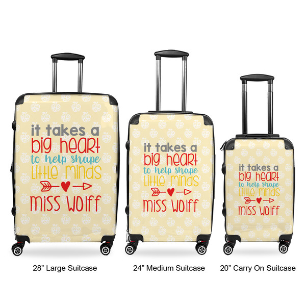 Teacher Quotes and Sayings Luggage Bags all sizes - With Handle