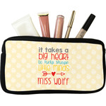 Teacher Gift Makeup / Cosmetic Bag - Small (Personalized)
