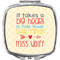 Teacher Gift Compact Makeup Mirror (Personalized)