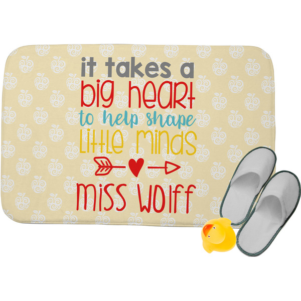 Custom Teacher Gift Memory Foam Bath Mat (Personalized)