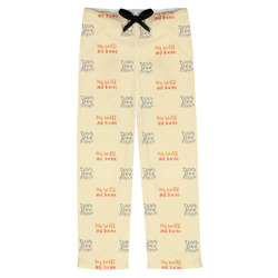 Teacher Gift Mens Pajama Pants - L (Personalized)