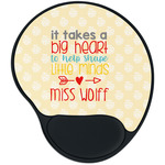 Teacher Gift Mouse Pad with Wrist Support (Personalized)
