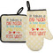 Teacher Gift Right Oven Mitt & Pot Holder Set (Personalized)