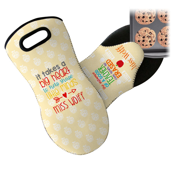Teacher Quotes and Sayings Neoprene Oven Mitt