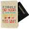 Teacher Quotes and Sayings Passport Holder - Main