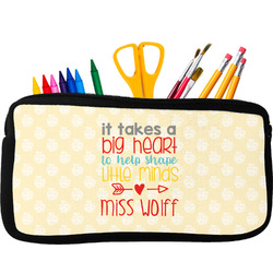 Teacher Gift Neoprene Pencil Case (Personalized)