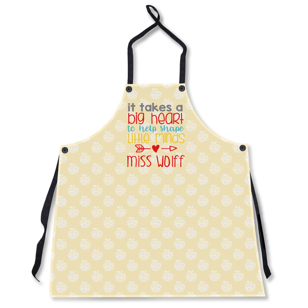 Custom Teacher Gift Apron Without Pockets (Personalized)