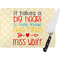 Teacher Quotes and Sayings Personalized Glass Cutting Board