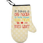 Teacher Gift Right Oven Mitt (Personalized)