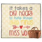 Teacher Gift Outdoor Picnic Blanket (Personalized)