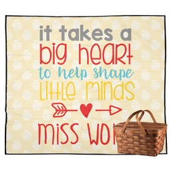 Teacher Gift Outdoor Picnic Blanket (Personalized)