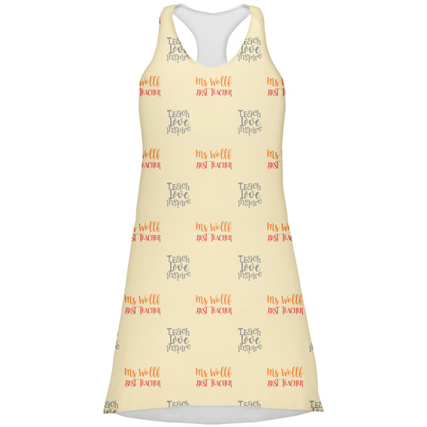 Custom Teacher Gift Racerback Dress - X Small (Personalized)