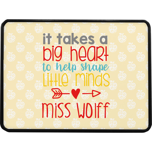 Teacher Quotes and Sayings Rectangular Car Hitch Cover w/ FRP Insert