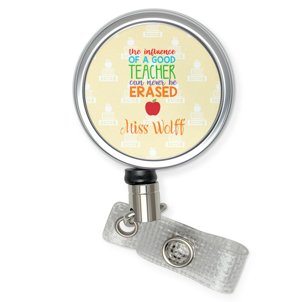Custom Teacher Gift Retractable Badge Reel (Personalized)
