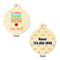 Teacher Quotes and Sayings Round Pet Tag - Front & Back