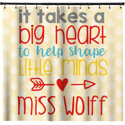 Teacher Gift Shower Curtain - Custom Size (Personalized)