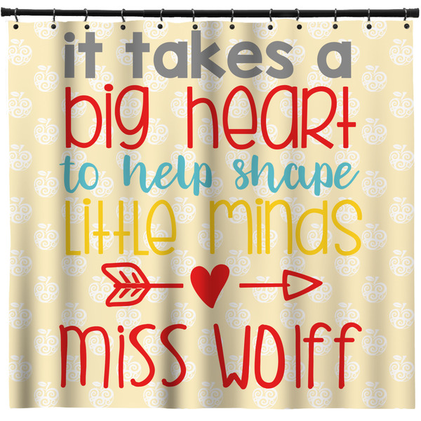 Custom Teacher Gift Shower Curtain - Custom Size (Personalized)