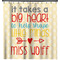 Teacher Gift Shower Curtain - 71" x 74" (Personalized)
