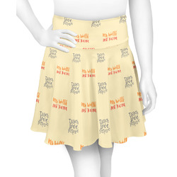 Teacher Gift Skater Skirt - Large (Personalized)