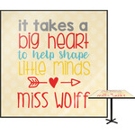 Teacher Gift Square Table Top - 30" (Personalized)