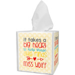 Teacher Gift Tissue Box Cover (Personalized)